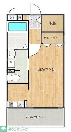 グランインカム曙の物件間取画像